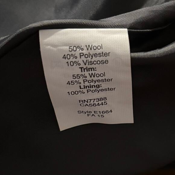 J Crew Women’s 8 Mini Skirt Wool Blend Pockets Lined Zip Up Winter - Picture 4 of 6